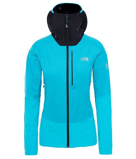 Куртка женская The North Face Summit L4 Windstopper Hybrid hooded Bluebird/T - Фото 1 большая