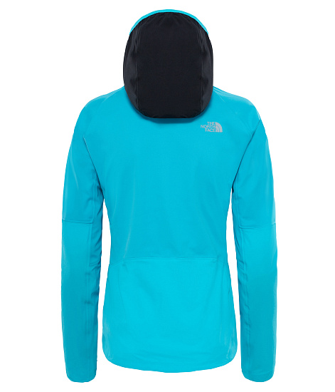 Куртка женская The North Face Summit L4 Windstopper Hybrid hooded Bluebird/T - Фото 2 большая