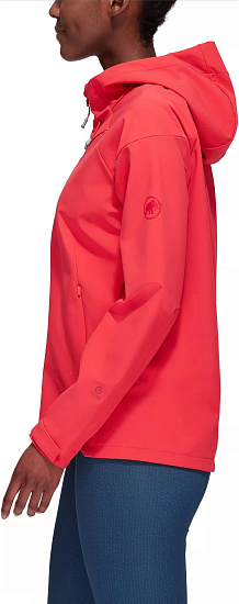 Куртка женская Mammut Sapuen SO Hooded Sunset - Фото 2 большая