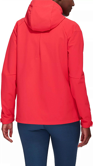 Куртка женская Mammut Sapuen SO Hooded Sunset - Фото 3 большая