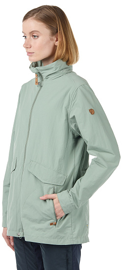 Куртка женская Fjallraven Travellers MT Sage Green - Фото 3 большая