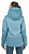 Куртка женская Fjallraven Keb Clay Blue-Mineral Blue - Фото 6 малая