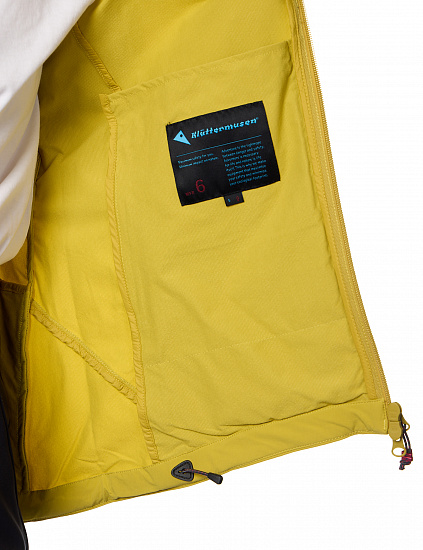 Куртка женская Klattermusen Vanadis 2.0 Dusty Yellow - Фото 8 большая