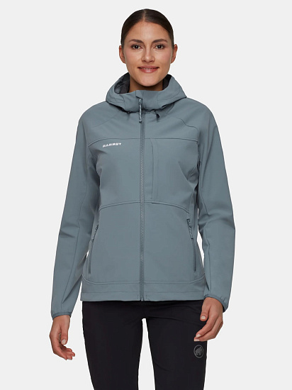 Куртка женская Mammut Ultimate Comfort SO Hd Strata - Фото 2 большая