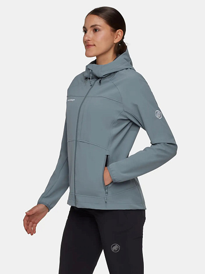 Куртка женская Mammut Ultimate Comfort SO Hd Strata - Фото 3 большая