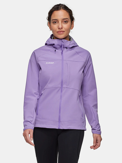 Куртка женская Mammut Ultimate Comfort SO Hd Lavandin - Фото 2 большая