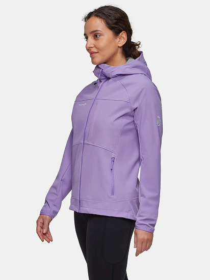 Куртка женская Mammut Ultimate Comfort SO Hd Lavandin - Фото 3 большая