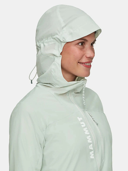 Куртка женская Mammut Aenergy WB Hd Silver Sage - Фото 5 большая