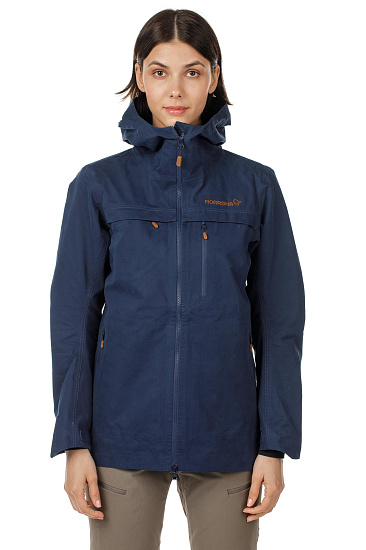 Куртка женская Norrona Svalbard Cotton Indigo Night - Фото 4 большая
