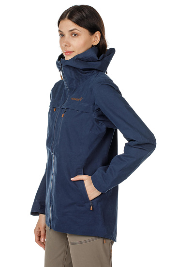 Куртка женская Norrona Svalbard Cotton Indigo Night - Фото 5 большая