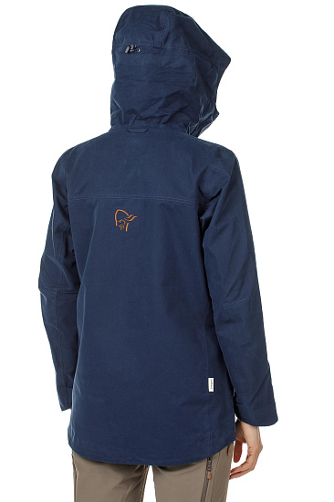 Куртка женская Norrona Svalbard Cotton Indigo Night - Фото 6 большая