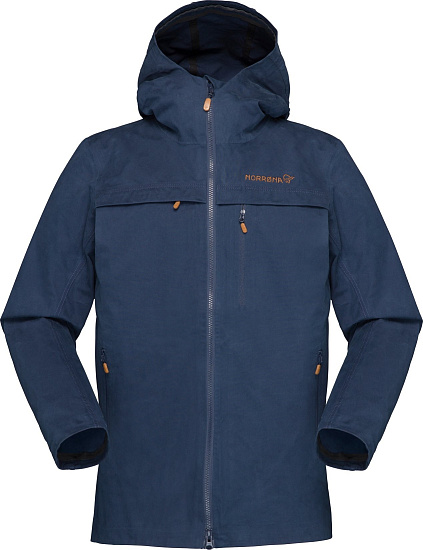 Куртка женская Norrona Svalbard Cotton Indigo Night - Фото 1 большая