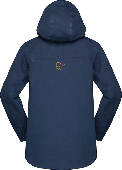 Куртка женская Norrona Svalbard Cotton Indigo Night - Фото 2 большая