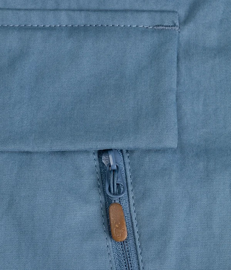 Куртка женская Norrona Svalbard Cotton Anorak Coronet Blue - Фото 3 большая