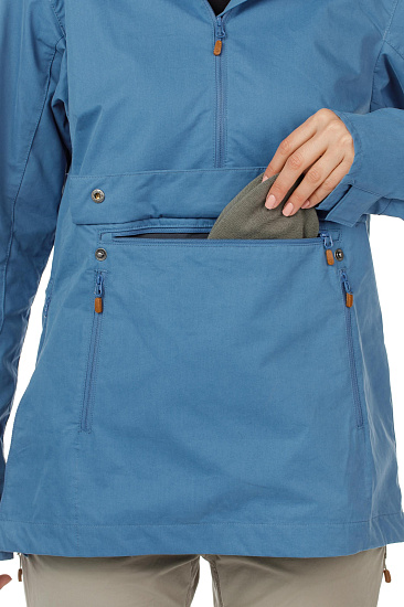 Куртка женская Norrona Svalbard Cotton Anorak Coronet Blue - Фото 12 большая