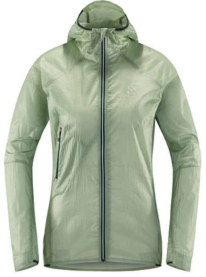 Куртка женская Haglofs L.I.M Shield Comp Hood Blossom Green - Фото 1 большая