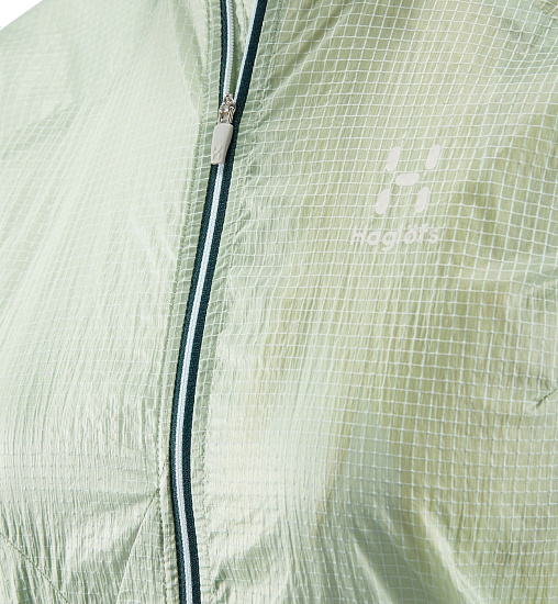 Куртка женская Haglofs L.I.M Shield Comp Hood Blossom Green - Фото 6 большая