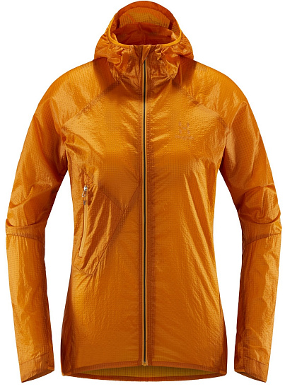 Куртка женская Haglofs L.I.M Shield Comp Hood Desert Yellow - Фото 1 большая