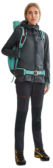 Куртка женская Klattermusen Ansur Wind Parka Raven Copper - Фото 3 большая