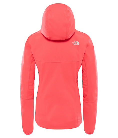 Куртка женская The North Face Hikesteller Softshell Hoodie - Sg Atomic Pink - Фото 2 большая