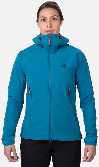 Куртка женская Mountain Equipment Frontier Hooded Alto Blue - Фото 2 большая