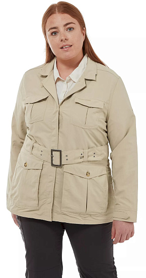 Куртка женская Craghoppers NosiLife Lucca Бежевый - Фото 4 большая