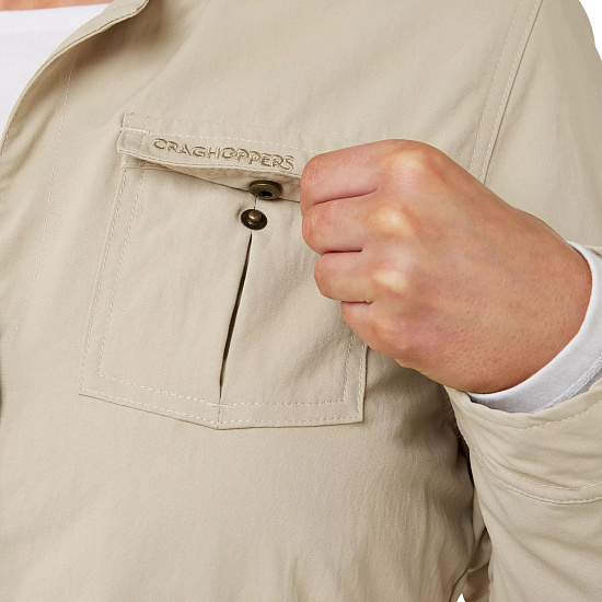 Куртка женская Craghoppers NosiLife Lucca Бежевый - Фото 7 большая