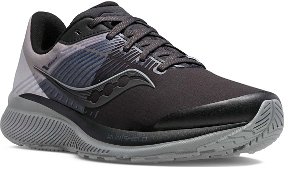 Кроссовки женские Saucony Guide 14 RunShield Black - Фото 5 большая