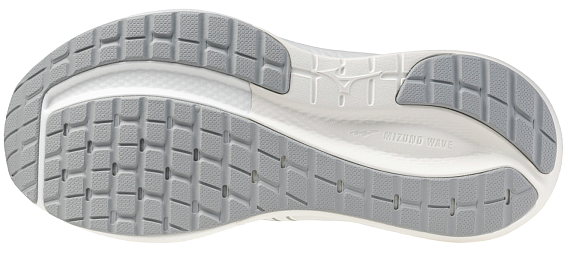 Кроссовки женские Mizuno Wave Inspire 22 White/White/Harbor Mist - Фото 2 большая