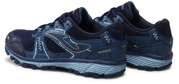 Кроссовки женские Joma Shock тёмно-синий/светло-голубой - Фото 3 большая