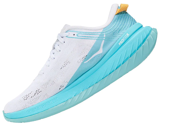 Кроссовки женские Hoka Carbon X White/Angel Blue - Фото 4 большая