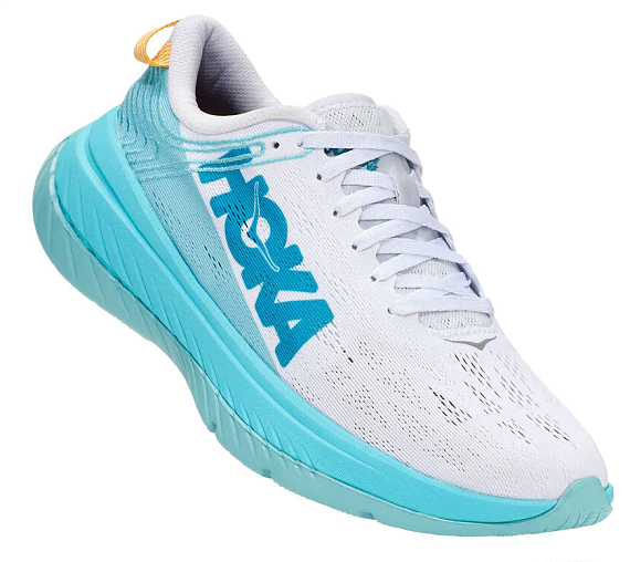 Кроссовки женские Hoka Carbon X White/Angel Blue - Фото 6 большая