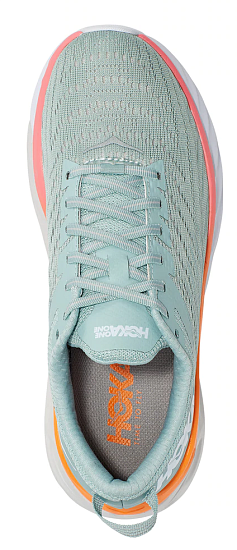 Кроссовки женские Hoka Arahi 4 Blue Haze/Lunar Rock - Фото 3 большая