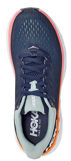 Кроссовки женские Hoka Clifton 7 Black Iris/Blue Haze - Фото 4 большая