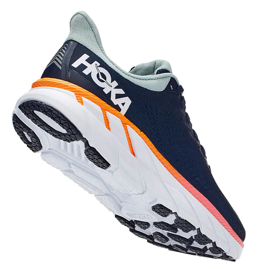 Кроссовки женские Hoka Clifton 7 Black Iris/Blue Haze - Фото 5 большая