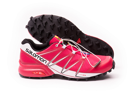 Кроссовки женские Salomon Speedcross Pro Lotus Pink/Wh - Фото 4 большая