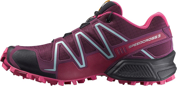 Кроссовки женские Salomon SPEEDCROSS 3 BORD/PK/LOTUS P - Фото 9 большая
