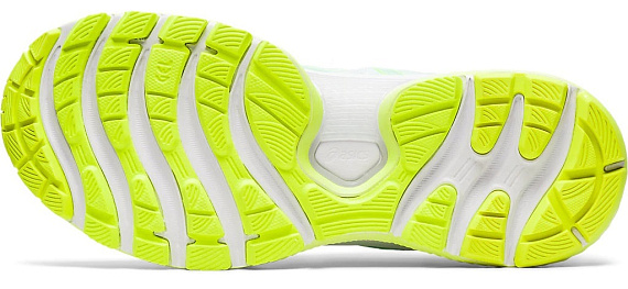 Кроссовки женские ASICS Gel-Nimbus 22 Mint Tint/Safety Yellow - Фото 3 большая