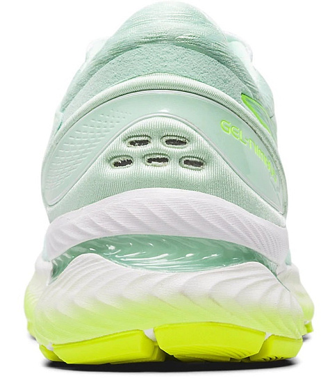 Кроссовки женские ASICS Gel-Nimbus 22 Mint Tint/Safety Yellow - Фото 5 большая