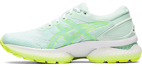 Кроссовки женские ASICS Gel-Nimbus 22 Mint Tint/Safety Yellow - Фото 6 большая