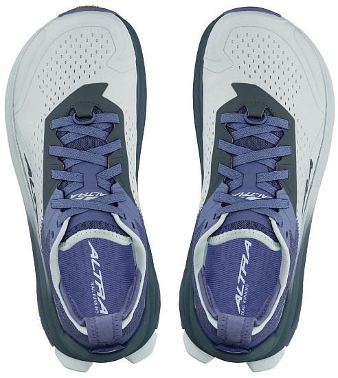 Кроссовки женские Altra Olympus 6 Gray/Blue - Фото 2 большая