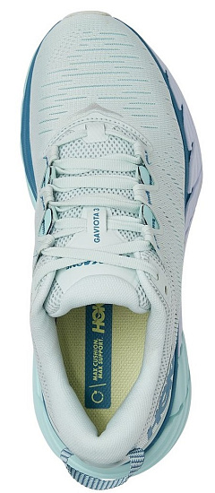 Кроссовки женские Hoka Gaviota 3 Morning Mist/Blue Tint - Фото 6 большая