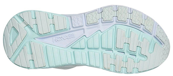 Кроссовки женские Hoka Gaviota 3 Morning Mist/Blue Tint - Фото 7 большая