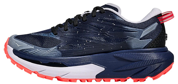 Кроссовки женские Hoka Mafate 5 Midnight Blue/Starlight Glow - Фото 8 большая