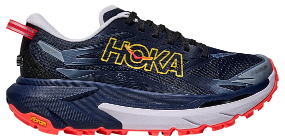 Кроссовки женские Hoka Mafate 5 Midnight Blue/Starlight Glow - Фото 1 большая