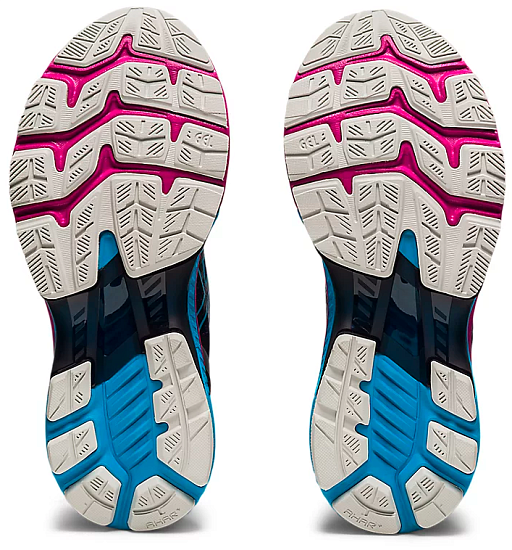 Кроссовки женские ASICS Gel-Kayano 27 French Blue/Digital Aqua - Фото 3 большая