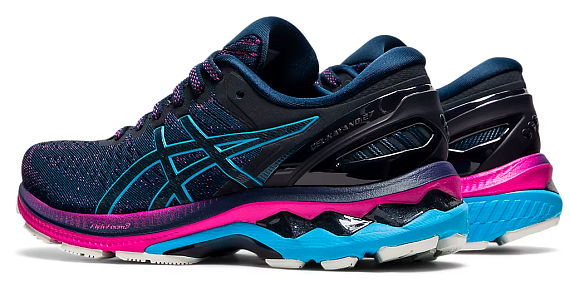 Кроссовки женские ASICS Gel-Kayano 27 French Blue/Digital Aqua - Фото 7 большая