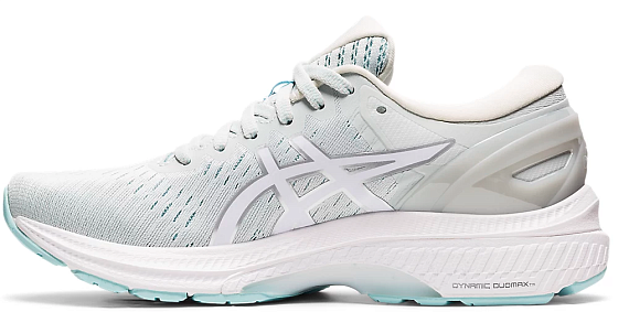 Кроссовки женские ASICS Gel-Kayano 27 Glacier Grey/White - Фото 6 большая
