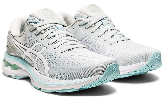 Кроссовки женские ASICS Gel-Kayano 27 Glacier Grey/White - Фото 8 большая