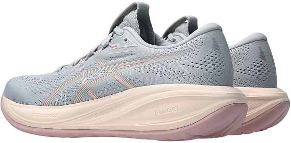 Кроссовки женские ASICS Gel-Cumulus 28 Piedmont Grey/Pearl Pink - Фото 3 большая